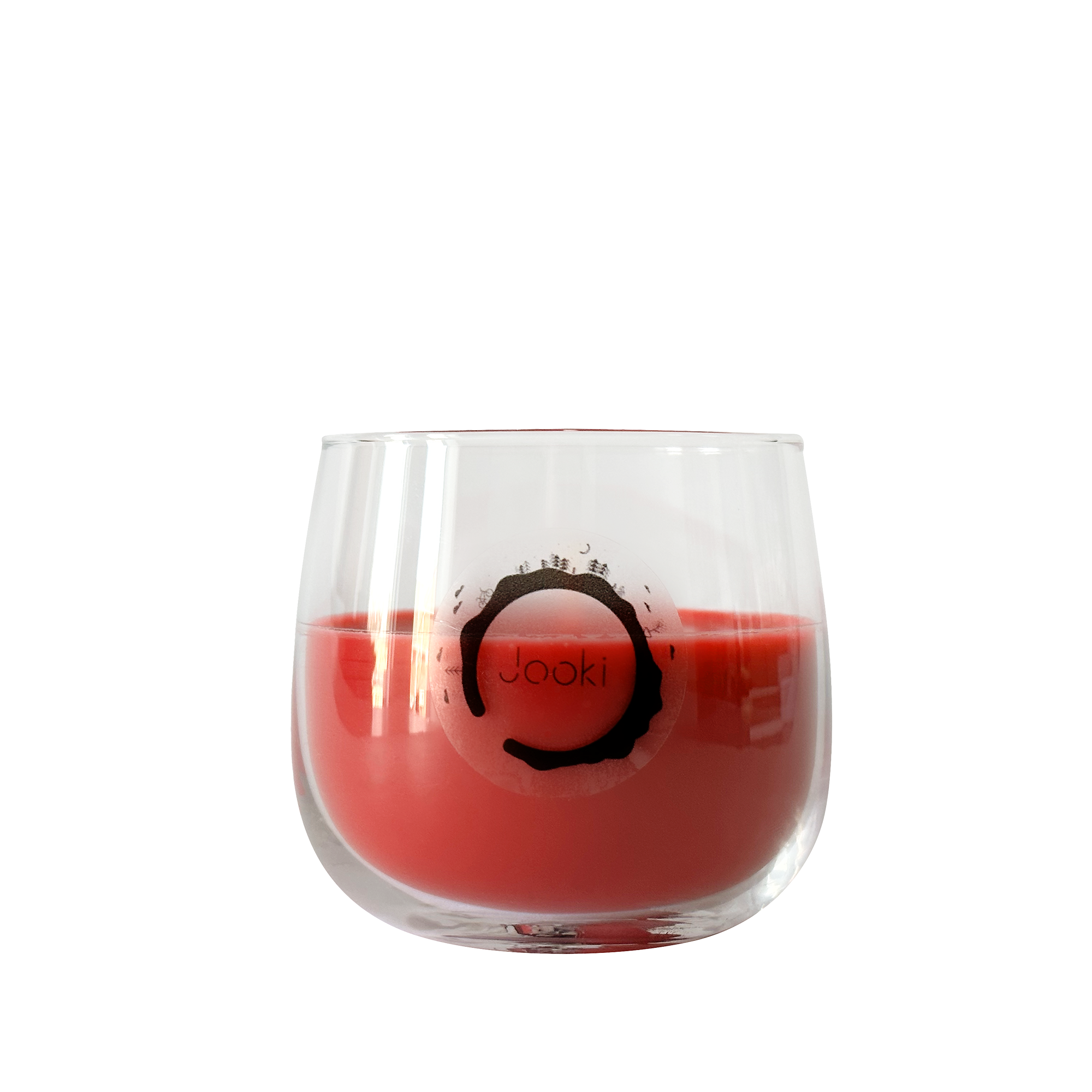 Аромасвечка стакан Яблоко Корица 24 часа горения 130 г (2042)