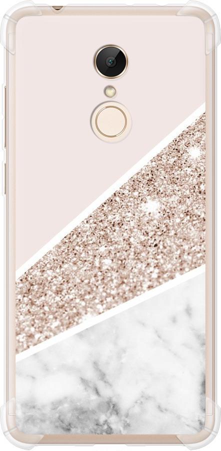 Чехол на Xiaomi Redmi 5 Пастельный мрамор (4342sp-1350-42517)