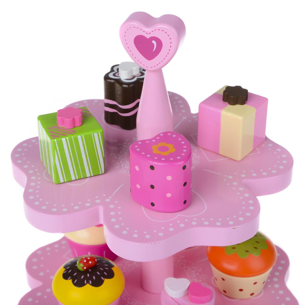 Игровой набор деревянный Кондитерский столик (IE188) - фото 3 Игровой набор деревянный Кондитерский столик (IE188) - фото 3