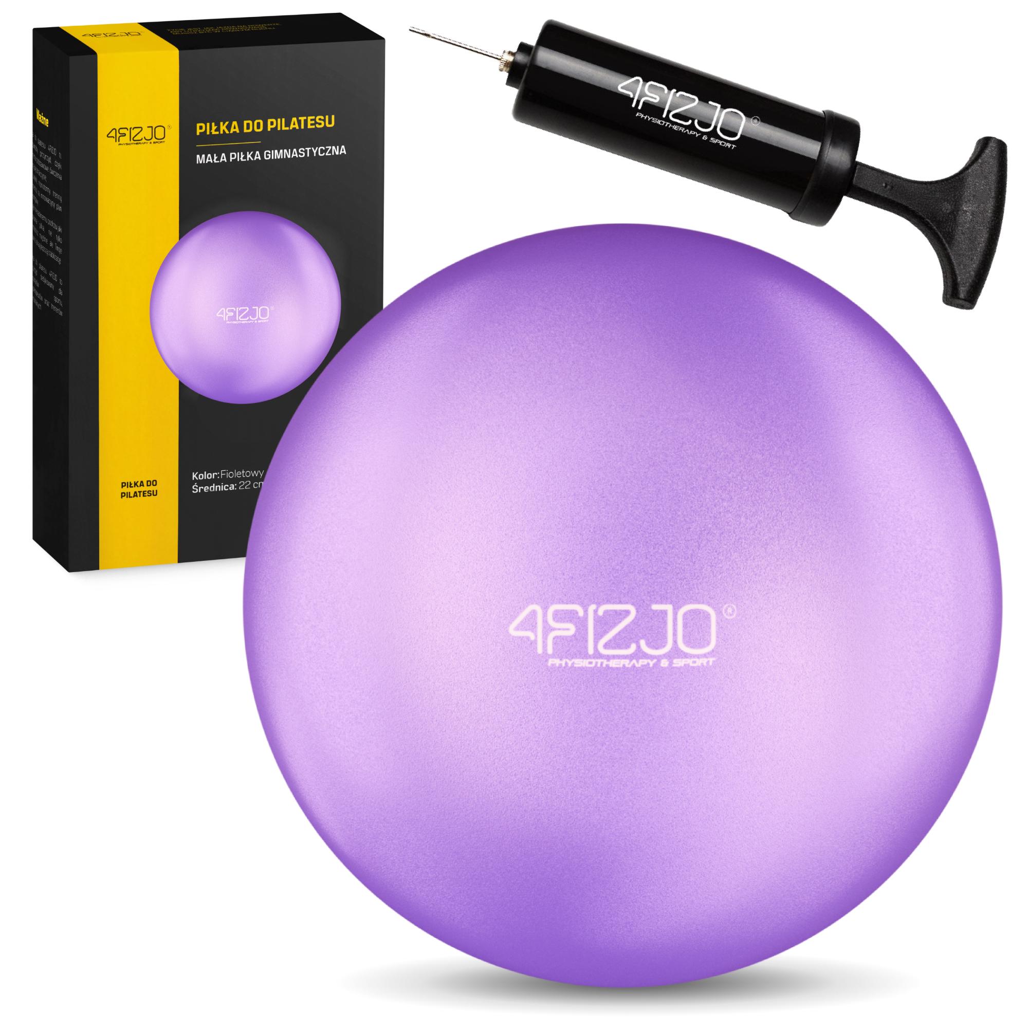 М'яч для фітнесу 4fizjo 22 см Violet (P-5905973404860)