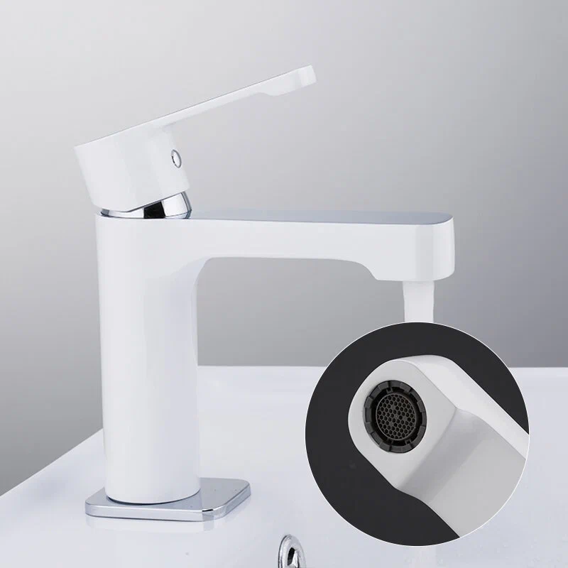 Смеситель для умывальника Gappo G1002-8 Белый/Хром (1033973) - фото 4