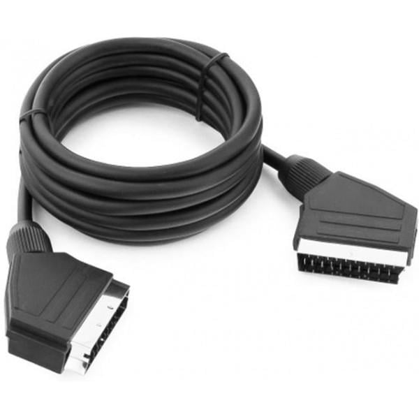 Кабель Merlion SCART-SCART 1.2м Black (TT-SCART (M) / (M) -1.2 / 02532)