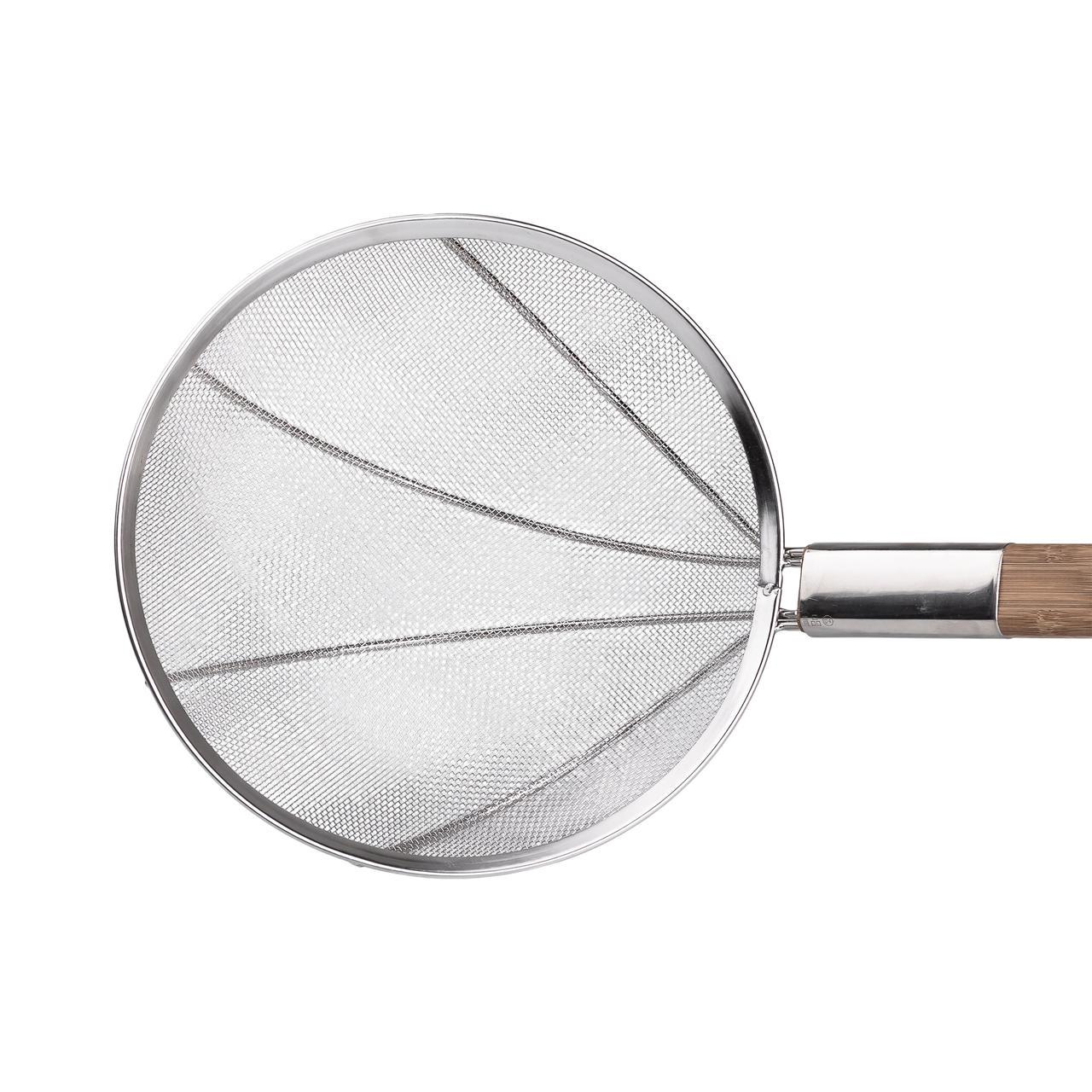 Шумівка павук для вока та фритюру 28 см (HP-19-19-28CM) - фото 4 Шумівка павук для вока та фритюру 28 см (HP-19-19-28CM) - фото 4