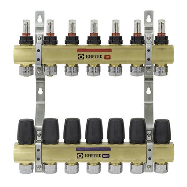 Коллектор Raftec Gold LCR-1.7 с расходомерами и евроконусами (57000) - фото 1 Коллектор Raftec Gold LCR-1.7 с расходомерами и евроконусами (57000) - фото 1