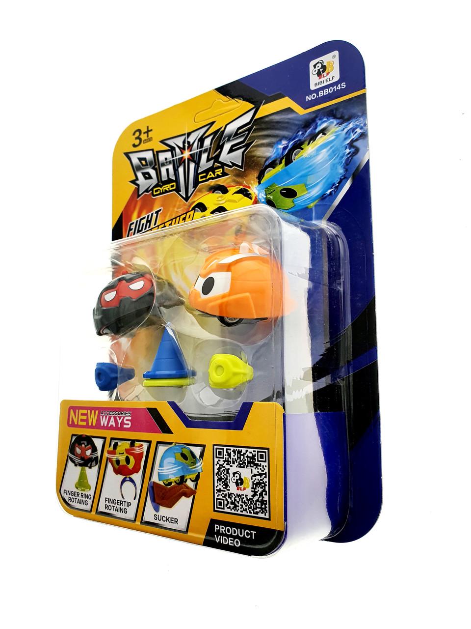 Набір машинок що крутяться Beyblade Battle Gyro Car змагання з вовчками/автомобільні перегони - фото 5