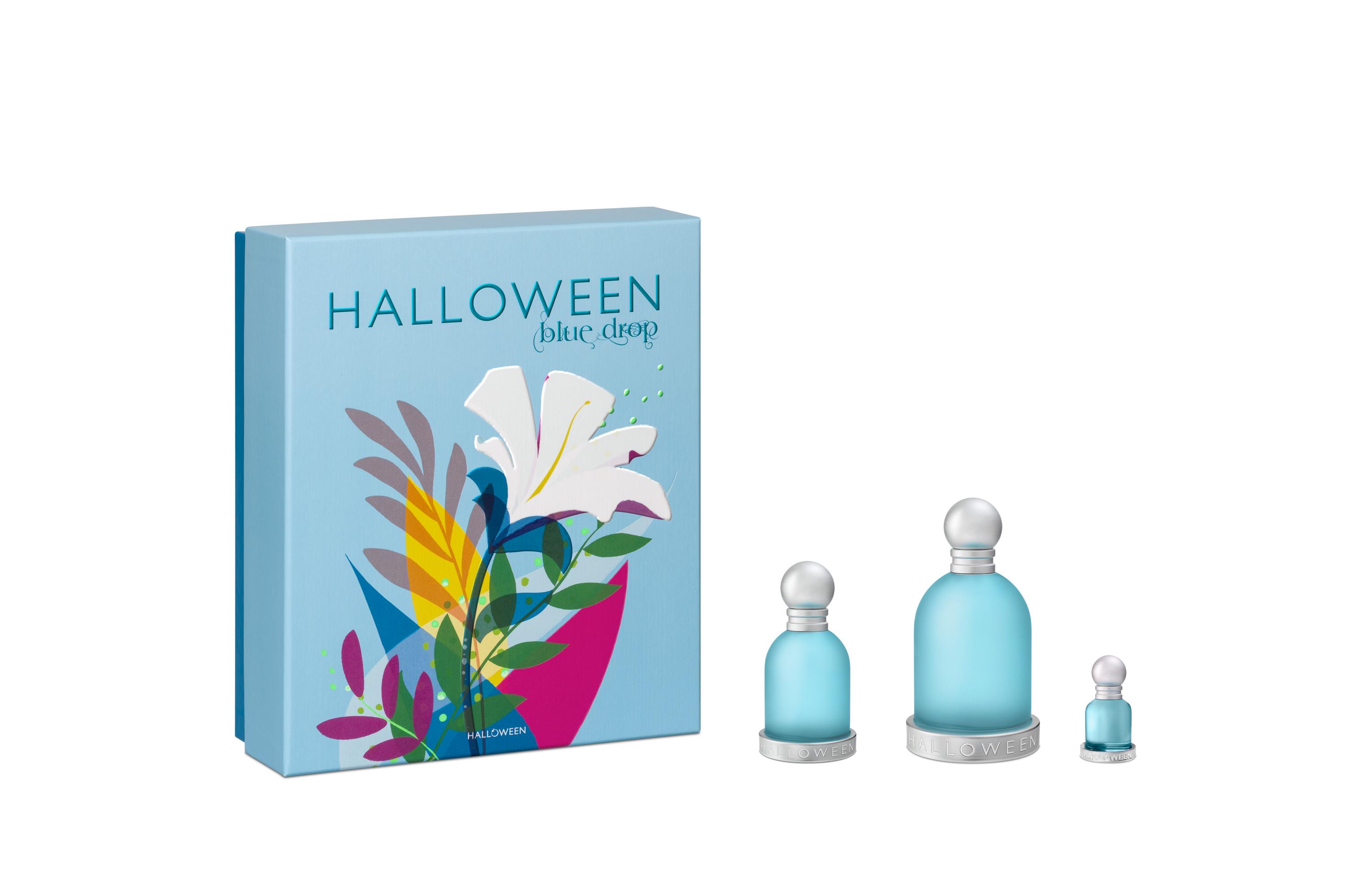 Подарочный набор для женщин Halloween BLUE DROP 100 мл 30 мл 4,5 мл (1147023)