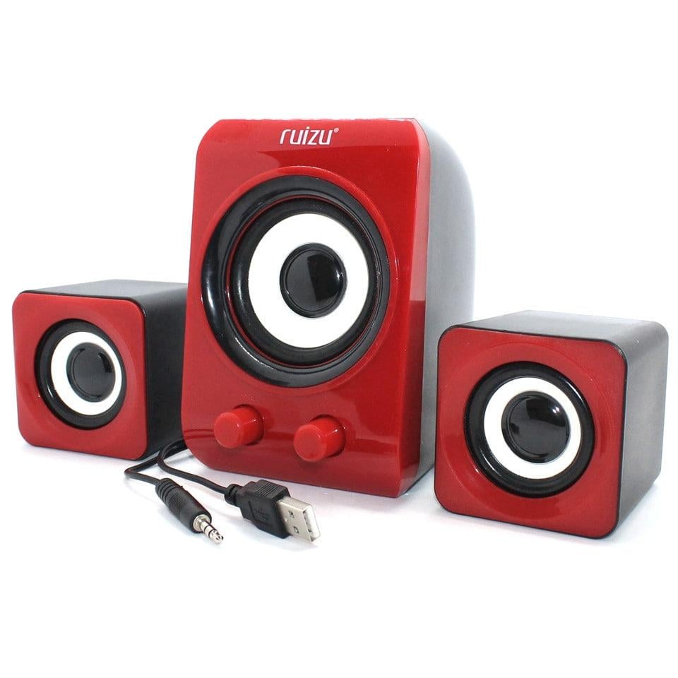 Колонки USB RUIZU G33 Red (3512520)