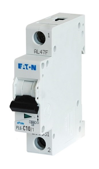 Автоматический выключатель Eaton Moeller 1p 6 kA PL6 C10 (286531) Автоматический выключатель Eaton Moeller 1p 6 kA PL6 C10 (286531)