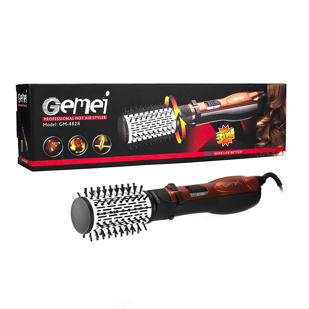 Фен-щітка для укладки волосся Gemei GM-4828 - фото 6