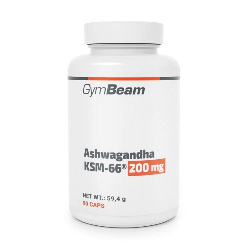 Ашваганда GymBeam Ashwagandha KSM-66 200 mg 90 капс.
