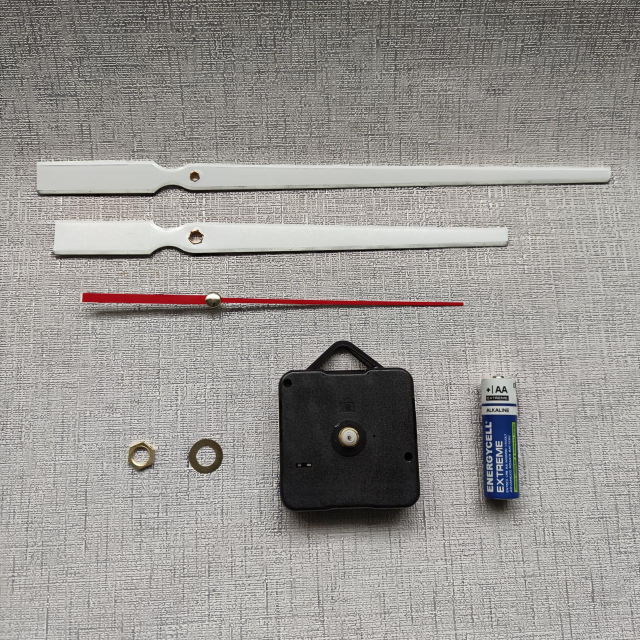 Механізм годинниковий для настінного годинника Білий (1690363416)