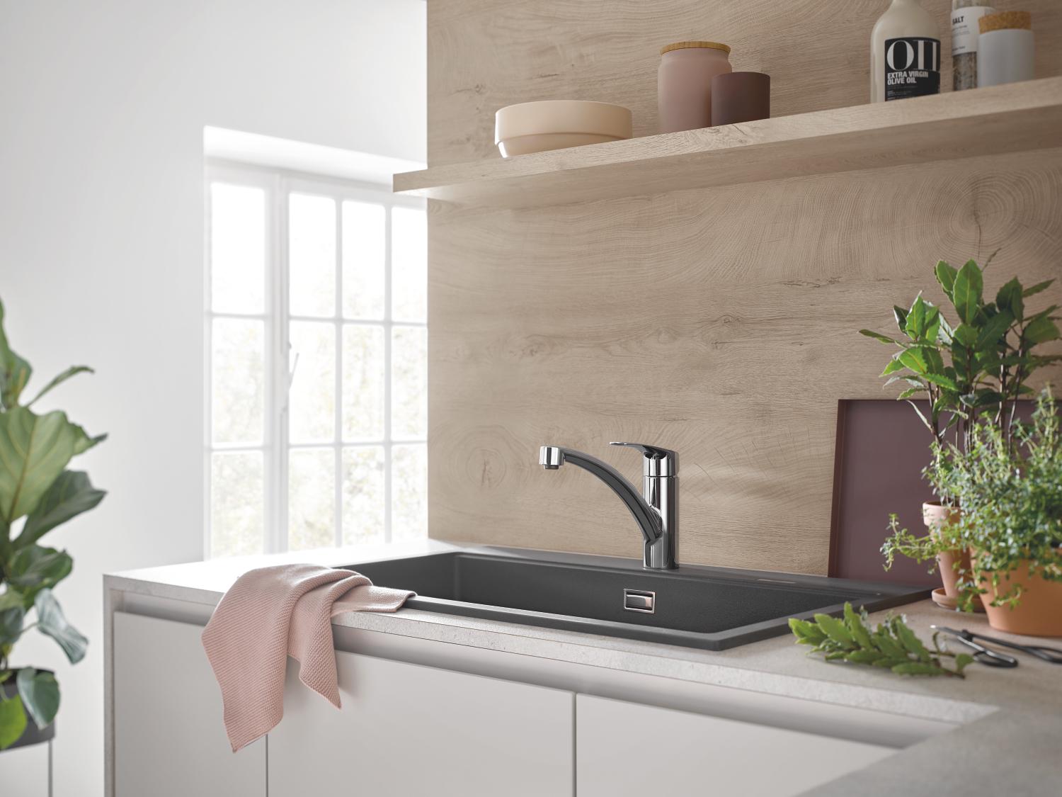 Змішувач кухонний Grohe Eurosmart (33281003) - фото 7 Змішувач кухонний Grohe Eurosmart (33281003) - фото 7