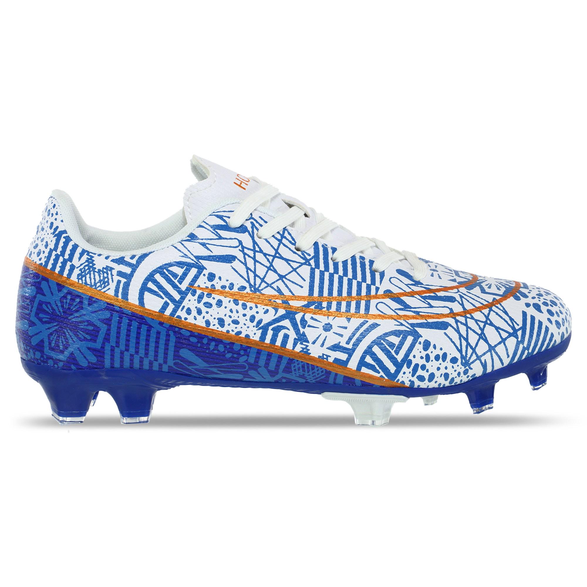 Бутсы футбольные детские HO&KO OB-2301B-3 р. 38 Голубой/Белый