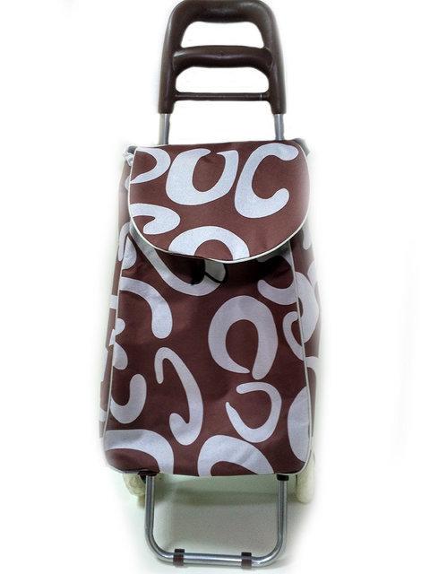 Тачка-сумка на колесах Stenson MH-1900 96 см Brown (006956)