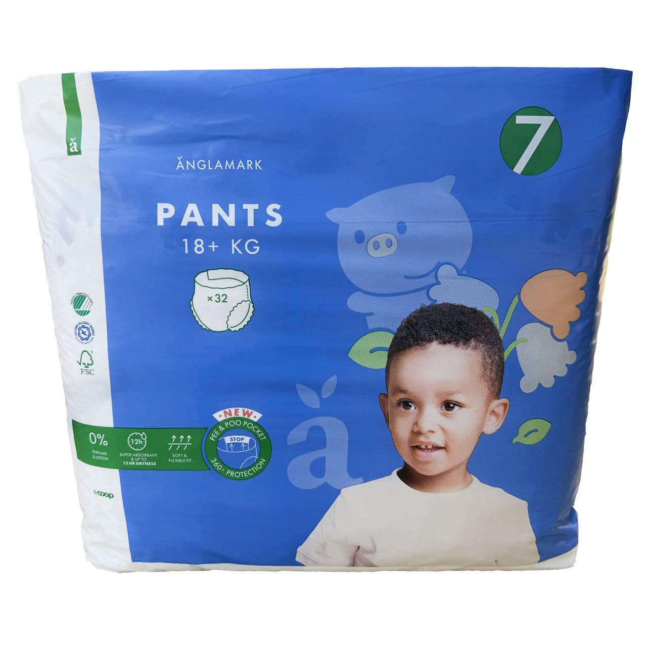 Подгузники-трусики Anglamark 7 18+ кг 32 шт. (LS204519)