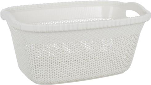 Корзина для белья Violet House 1013 Виолетта 40 л White