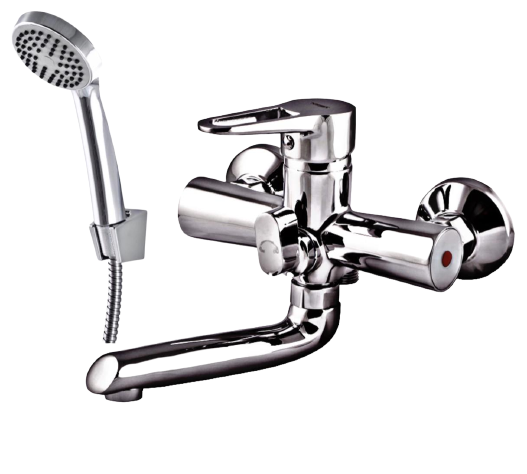 Змішувач для ванної кімнати Zerix PUD3 045 універсальний (ZX2790)