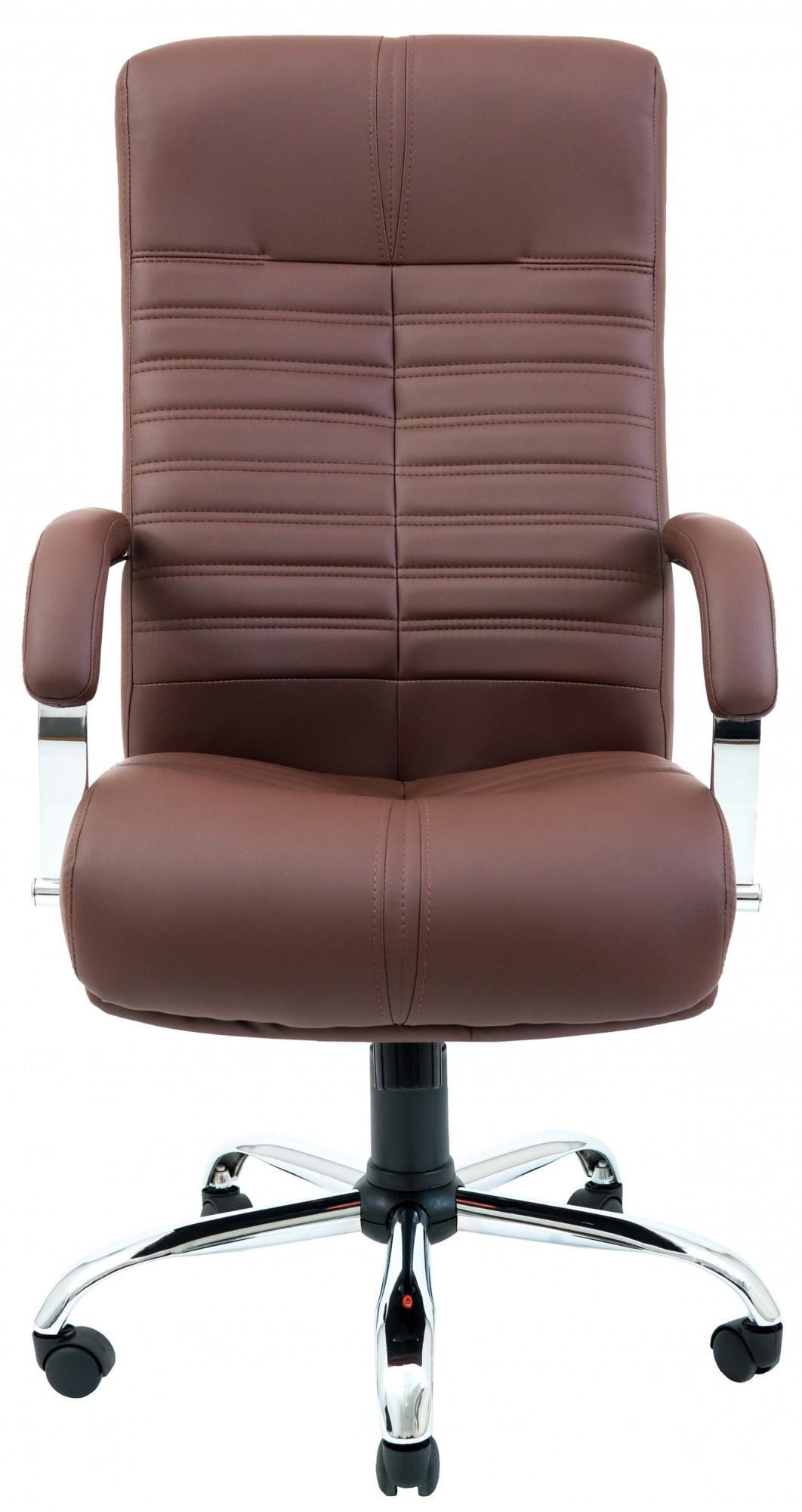 Крісло офісне комп'ютерне Orion Fly 2231 Хром М3 MultiBlock Коричневий - фото 2