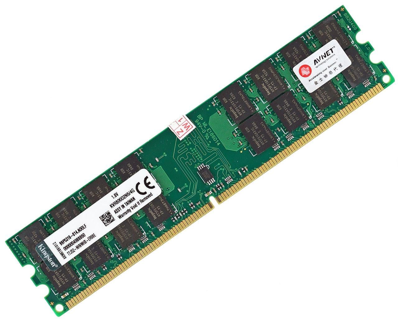 Оперативная память Kingston DDR2 4GB 800MHz для AMD, PC2-6400 (KVR800D2N6/4G) Оперативная память Kingston DDR2 4GB 800MHz для AMD, PC2-6400 (KVR800D2N6/4G)