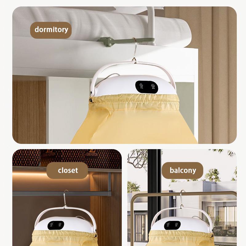 Электросушилка автоматическая HB-006 вертикальная для одежды с чехлом и таймером 1000 Вт White (784780591) - фото 6 Электросушилка автоматическая HB-006 вертикальная для одежды с чехлом и таймером 1000 Вт White (784780591) - фото 6