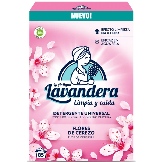 Стиральный порошок Lavandera Universal Cherry blossom 4,675 кг 85 стирок