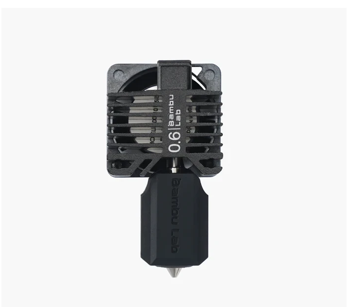 Хотенд в зборі для 3D принтера Bambulab серії P1 закаленная сталь 0,6 (FAH005-P)