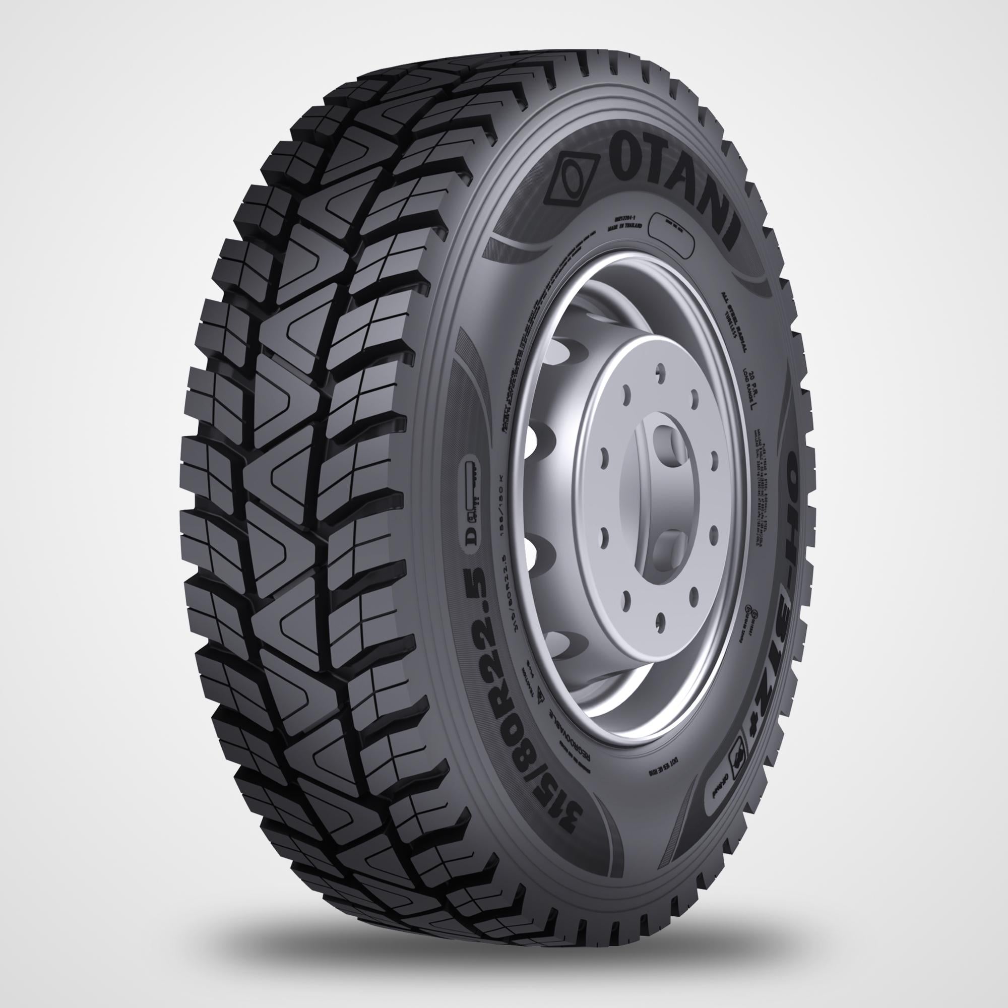 Шина всесезонная Otani OH-312 ведущая 315/80 R22,5 156/150K 20PR (1001072189)