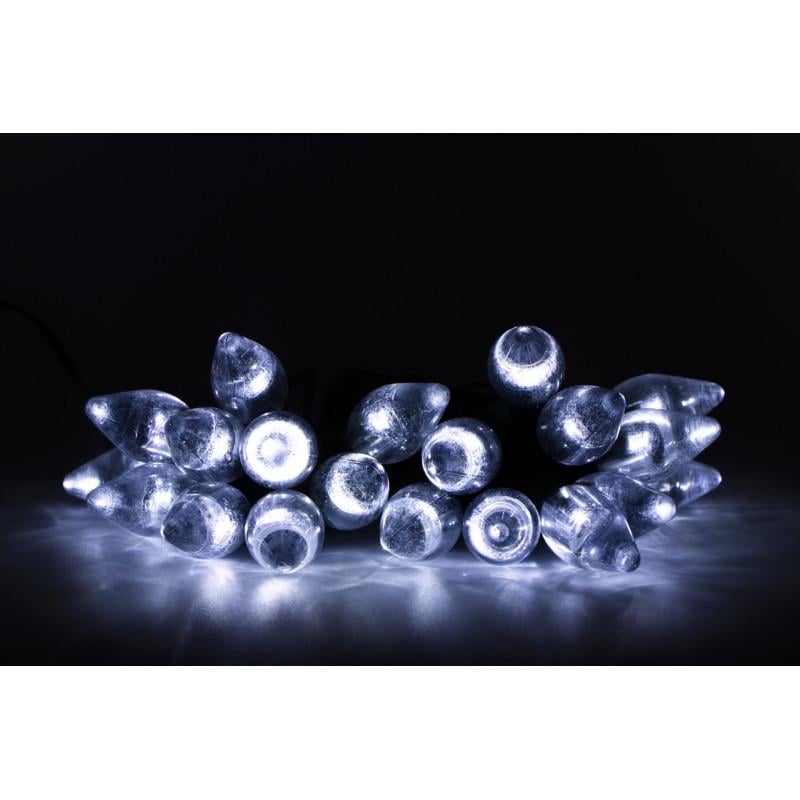 Гирлянда с насадками 2 м 20LED холодный белый IP20 (650941)