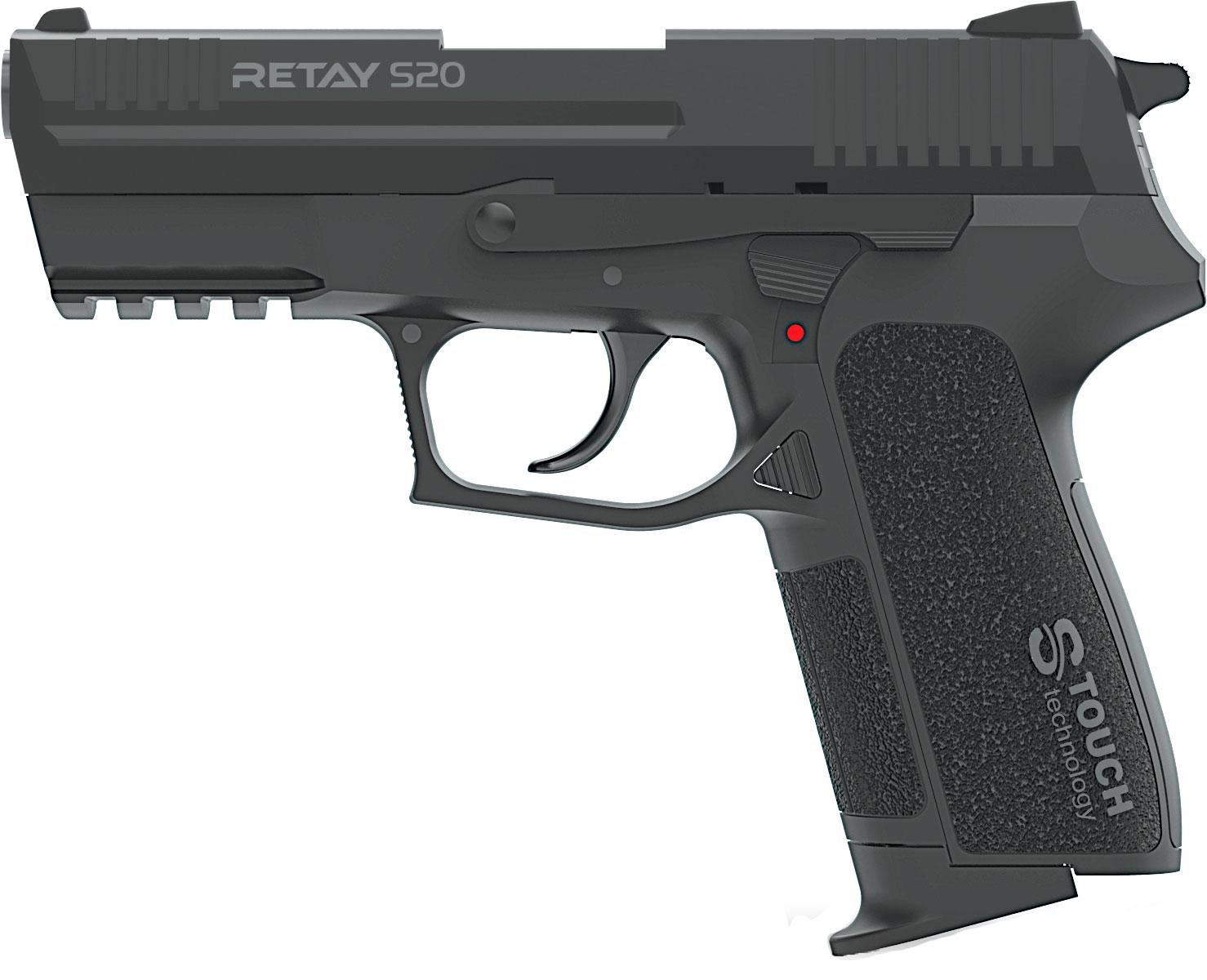 Пистолет стартовый Retay S20 S530104B 9 мм Black (1195.06.15)
