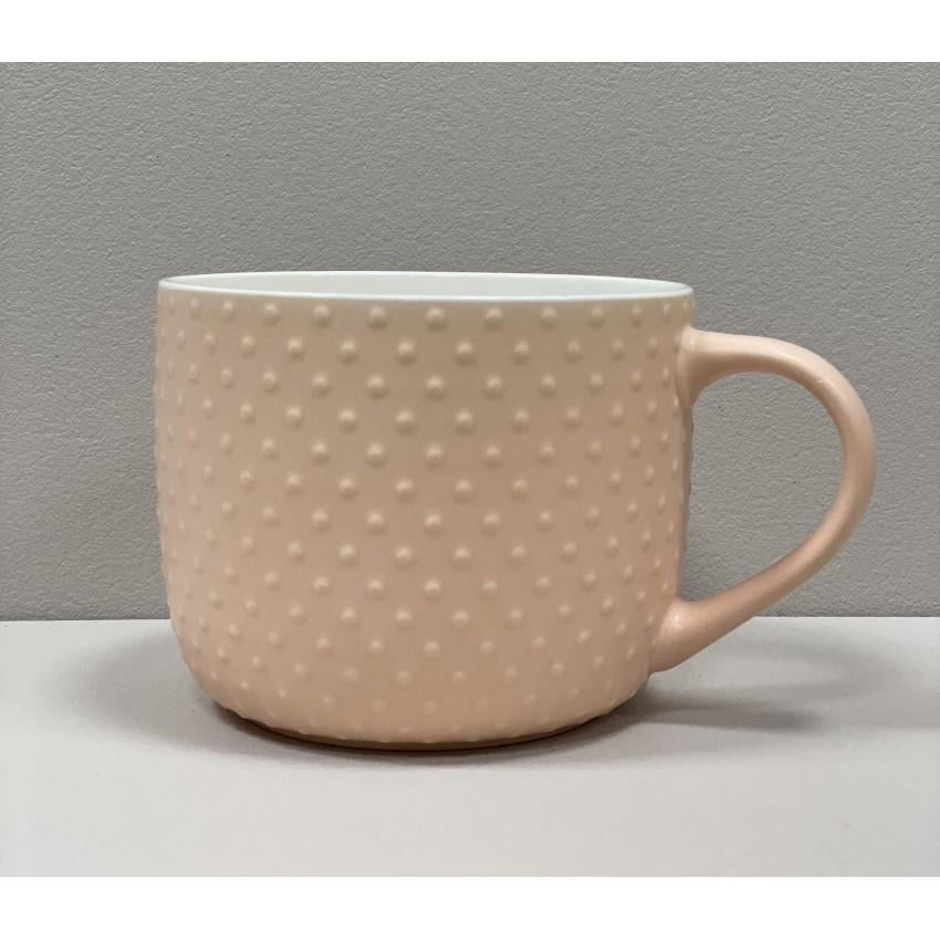 Чашка S&T 4160-68 порцелянова 1000 мл 13,2х10,1 см Персиковий - фото 2