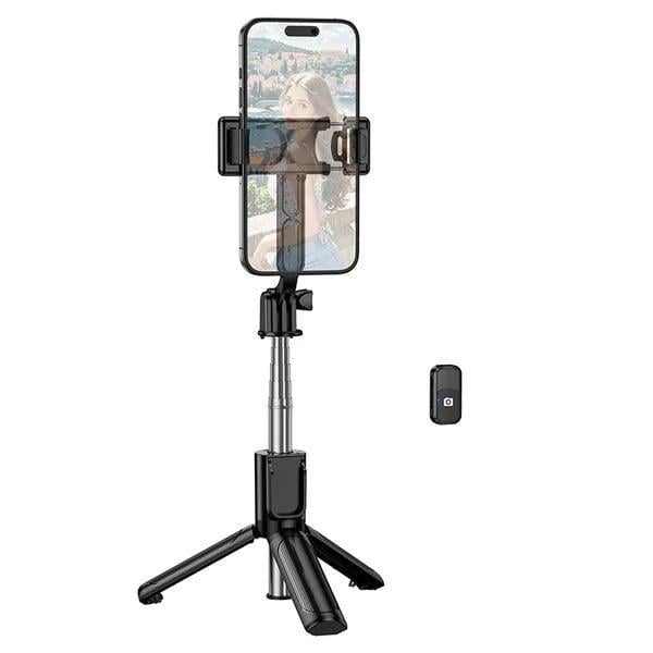 Селфи-монопод Borofone BY14 Graceful Mini Live Broadcast Holder Bluetooth до 7" 102 mAh Black (6941991122958) Селфи-монопод Borofone BY14 Graceful Mini Live Broadcast Holder Bluetooth до 7" 102 mAh Black (6941991122958)