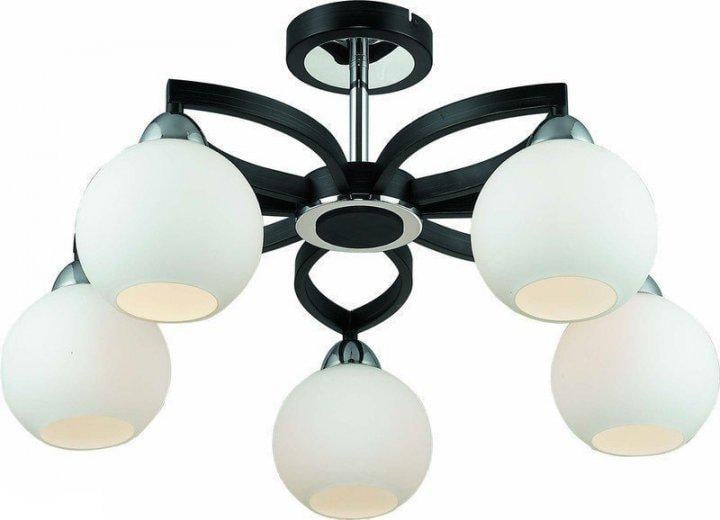 Люстра Altalusse INL-9268C-05 Chrome/Dark Wengue (8599879903168)