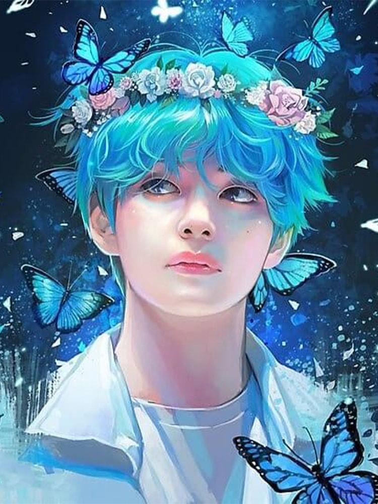 Алмазная мозаика SHLab BTS K-Pop Ким Тэ Хён SH-33558 30x40 см (33558)