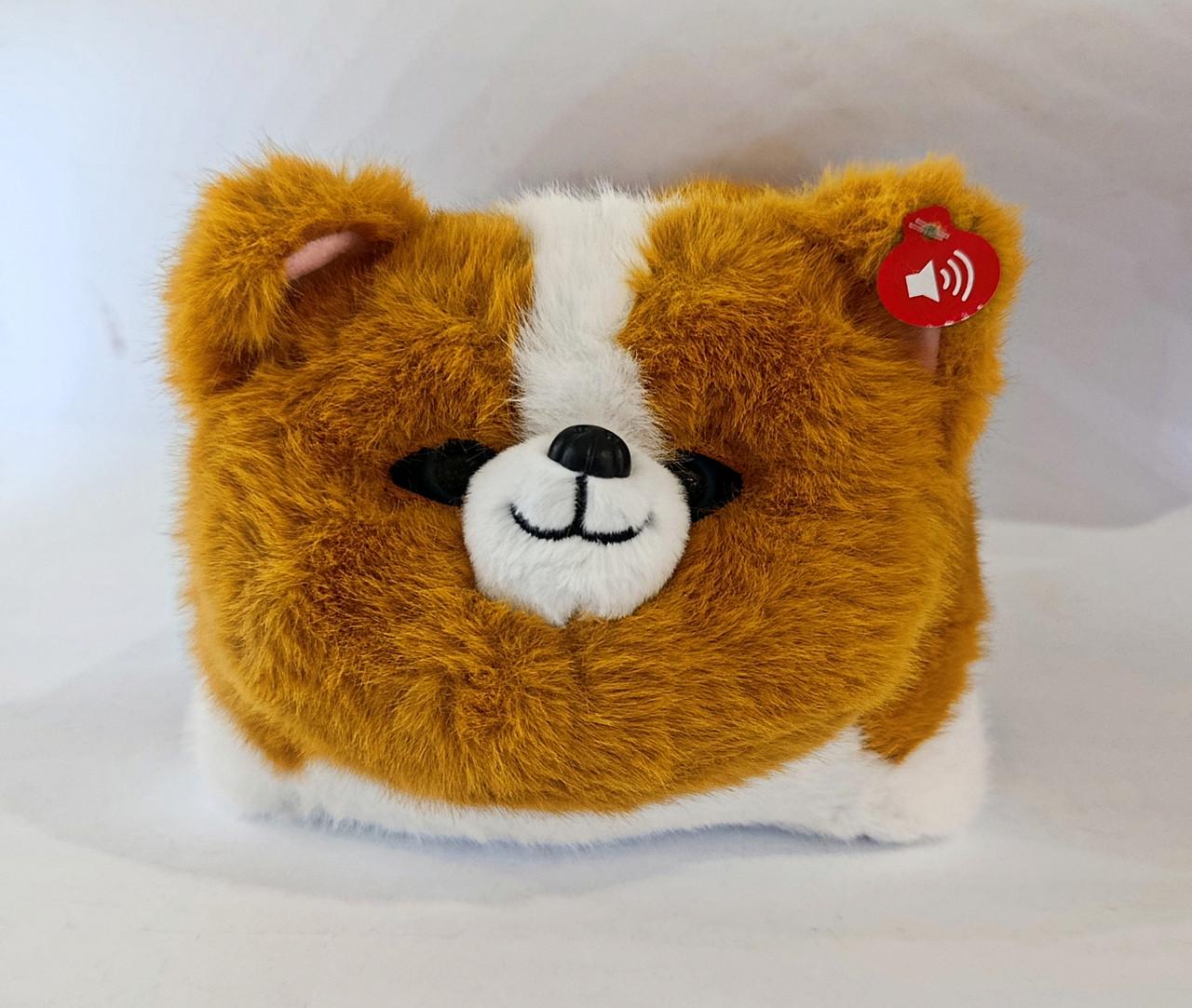 Игрушка интерактивная пушистая собачка лает и виляет хвостиком - фото 4 Игрушка интерактивная пушистая собачка лает и виляет хвостиком - фото 4