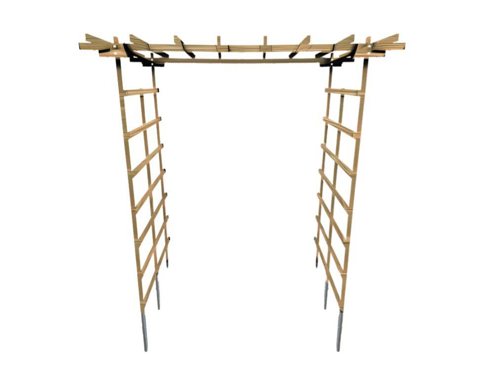 Опора цветочная SIMBUD Малинская лестница 150 см Мореный бук (27883869) - фото 1 Опора цветочная SIMBUD Малинская лестница 150 см Мореный бук (27883869) - фото 1