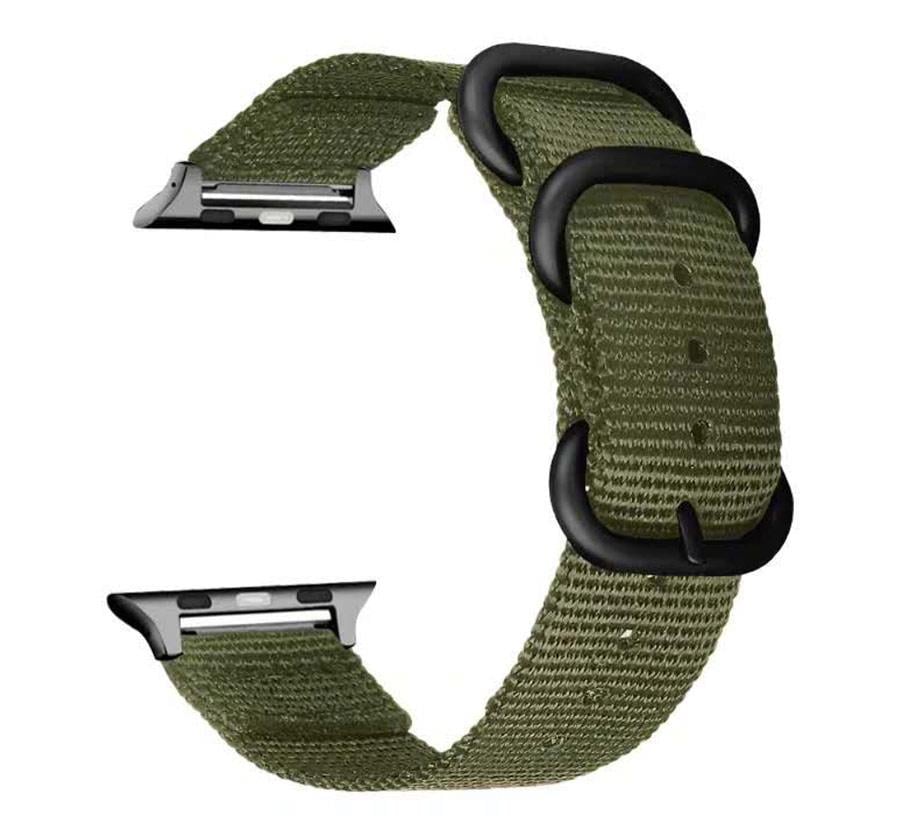 Нейлоновый ремешок Primolux Traveller для часов Apple Watch 38 мм/40 мм Army Green (1295496300)