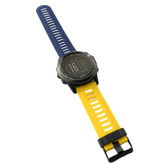 Браслет для часов Garmin Fenix 3 HR/Fenix 5х7x26 мм патриотический силиконовый
