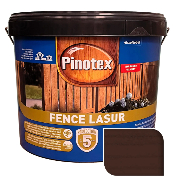 Пропитка для дерева Pinotex Fence Lasur Палисандр 10 л (5308734)