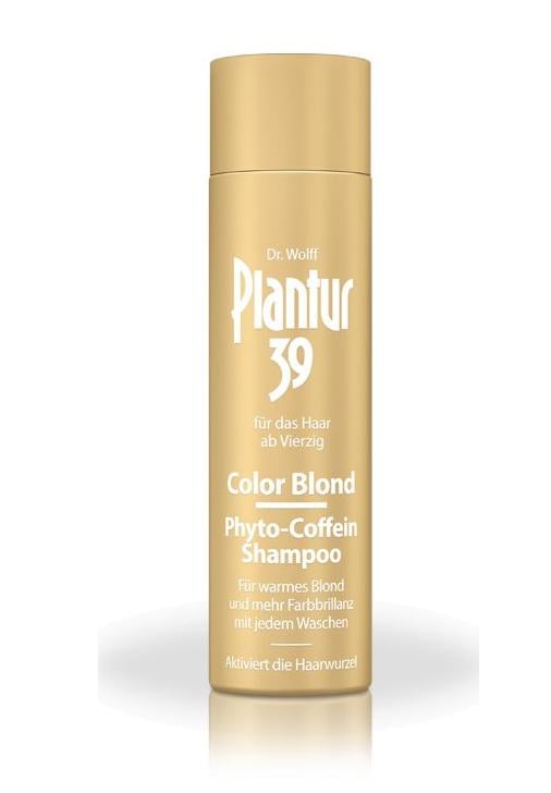 Шампунь женский от выпадения волос Plantur 39 Color Blond тонирующий для блондирующих светлых волос 250 мл (70455)