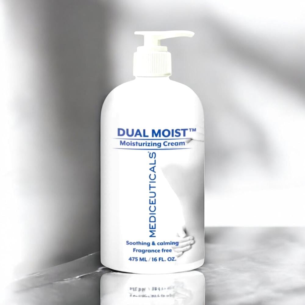Крем для зволоження і загоєння шкіри рук та тіла Mediceuticals Dual Moist 475 мл (2378381075)