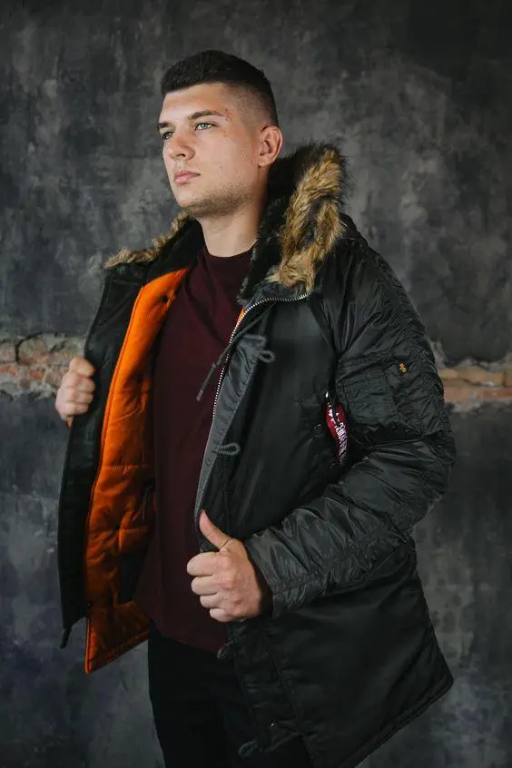 Куртка аляска Alpha Industries Slim Fit N-3B Parka XL Grey (MJN31210C1GXL) - фото 3