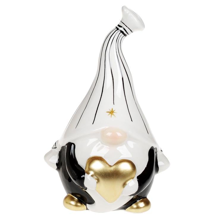 Декоративная статуэтка BonaDi Санта с золотым сердцем (834-341)