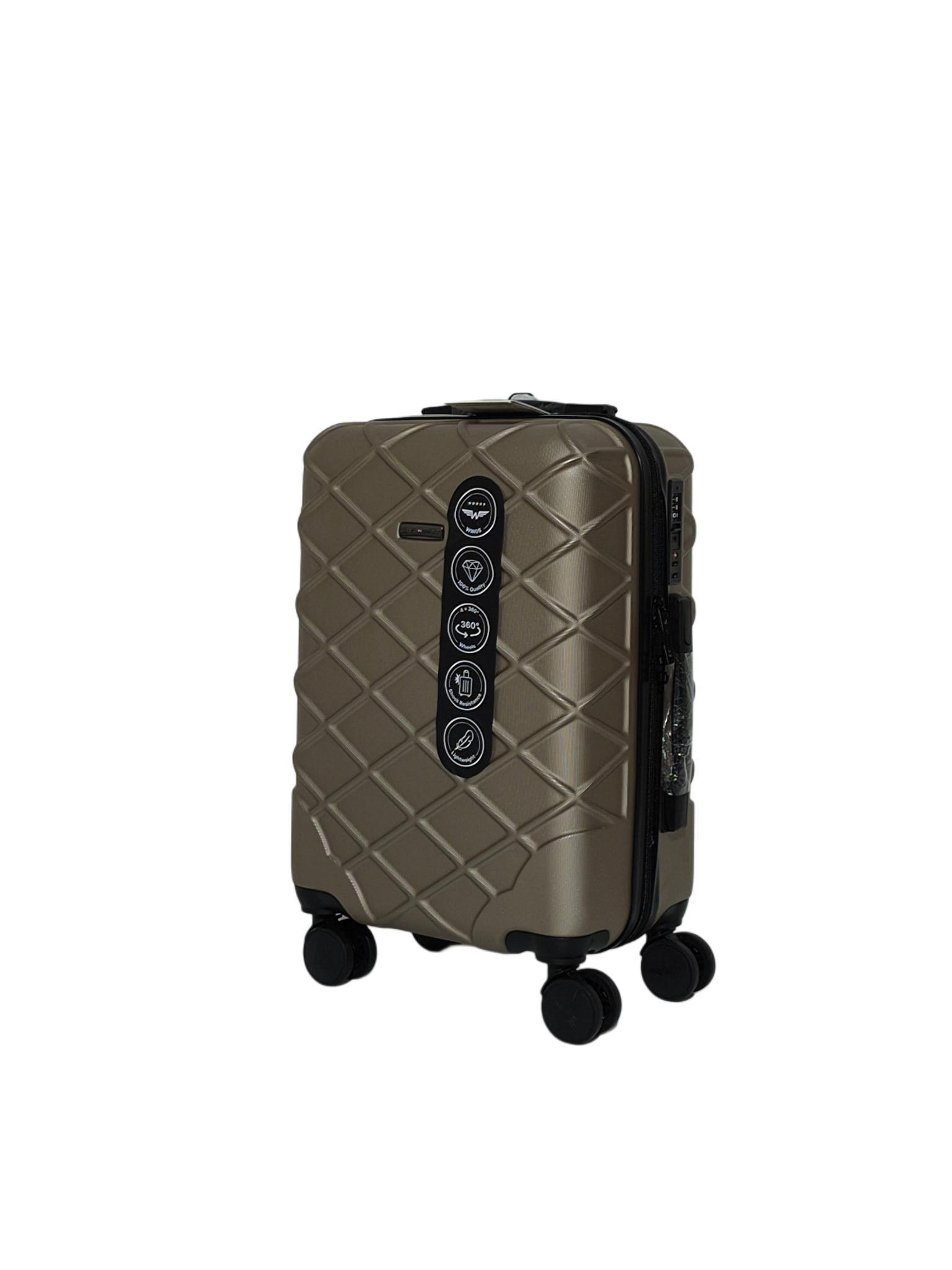 Чемодан Wings BOKD05 мини Шампань (BOKD05-XS-Chanpagne) - фото 1 Чемодан Wings BOKD05 мини Шампань (BOKD05-XS-Chanpagne) - фото 1