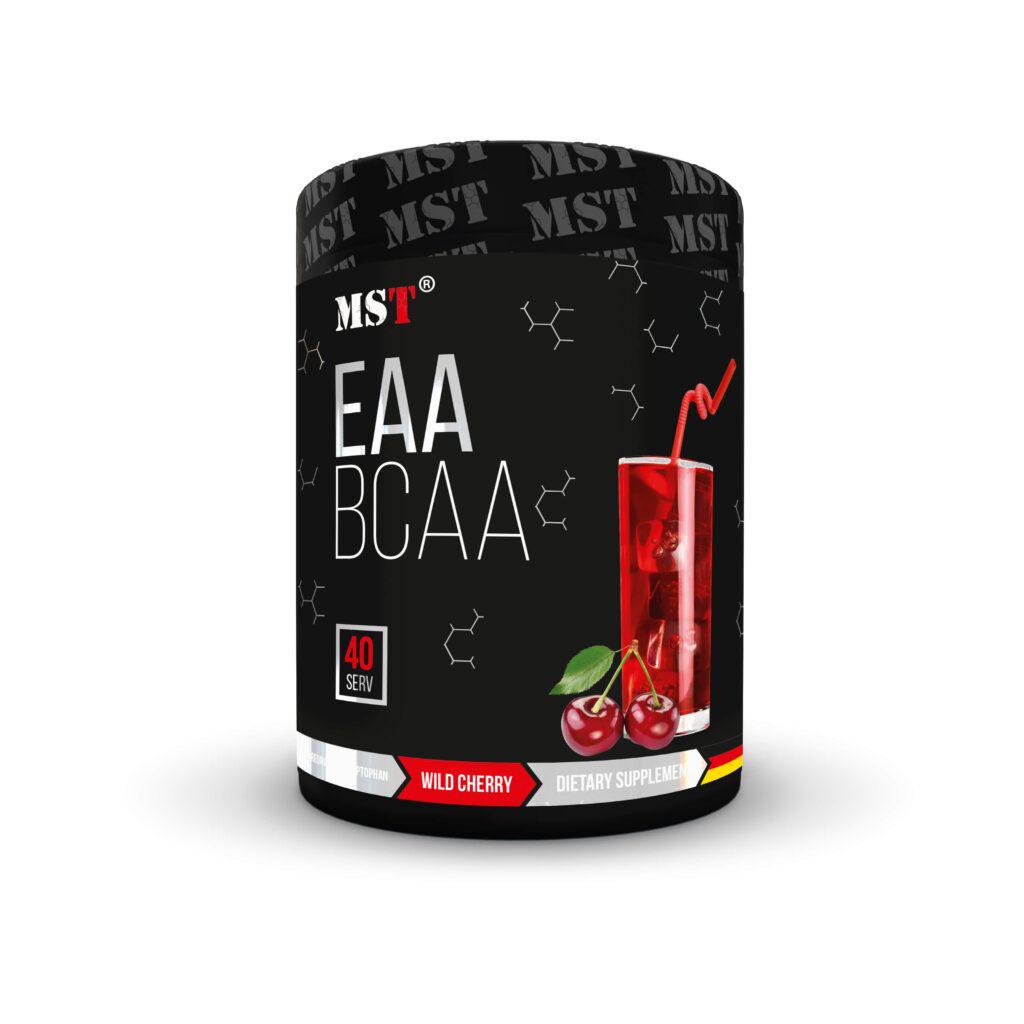 Амінокислоти MST Nutrition BCAA&EAA Zero Дика вишня 40 порцій 520 г