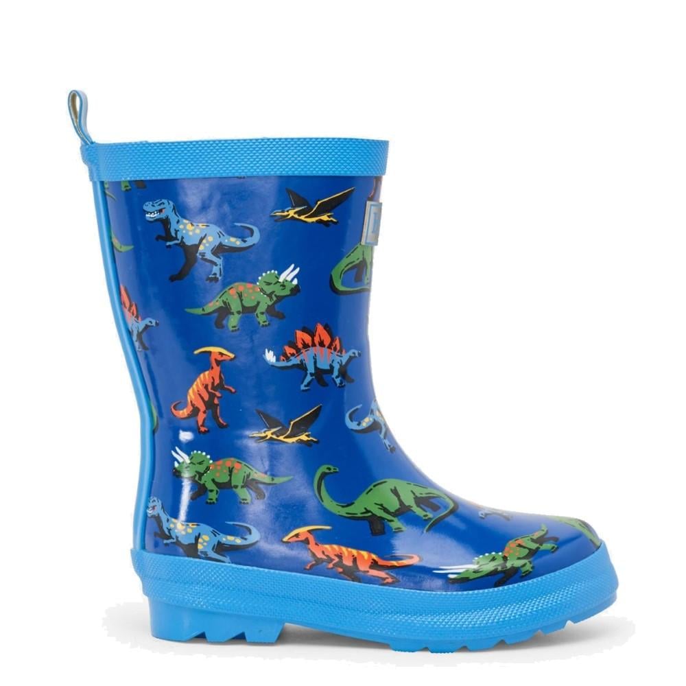 Сапоги детские резиновые Hatley Friendly Dinos S21DIK1366 р. 34 Синий (18403278)