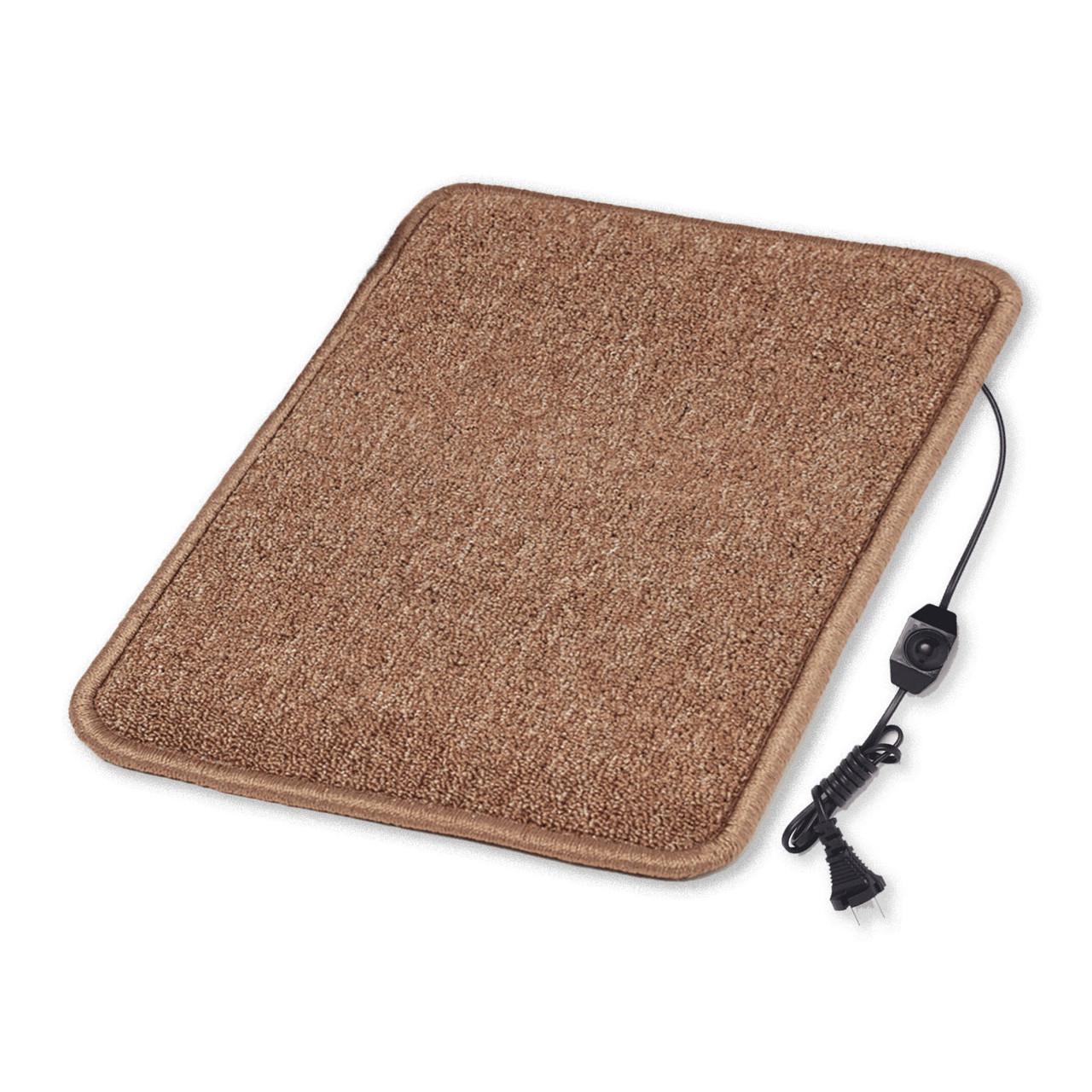 Коврик с подогревом с термоизоляцией и регулятором 50х40 см Бежевый (5040TD-BE)