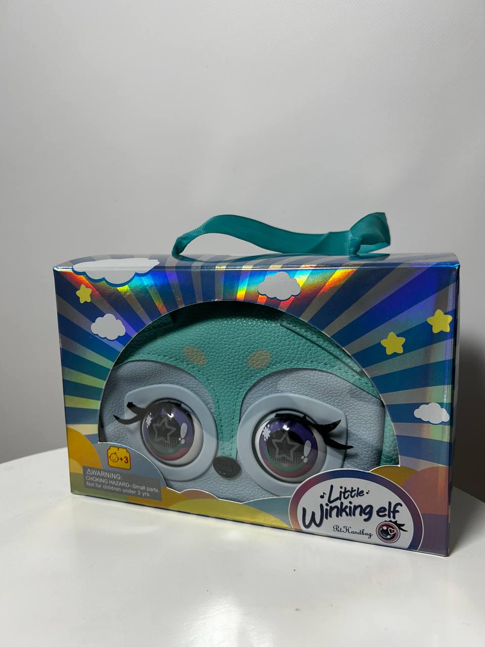 Інтерактивна сумочка лисичка 17х6,5х14 см (8943)