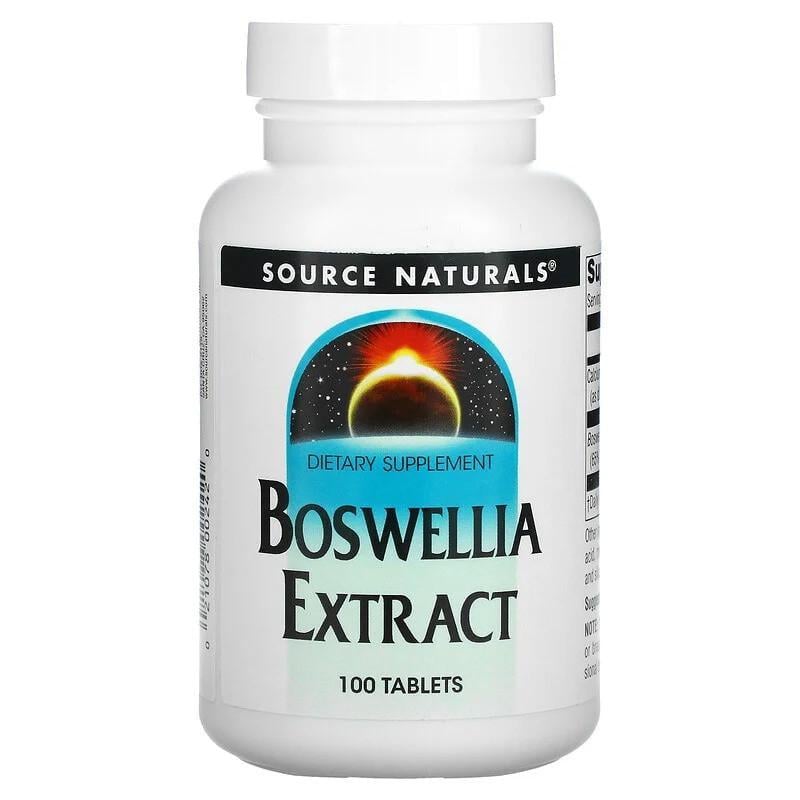 Вітаміни Source Naturals Boswellia Extract 100 таблеток