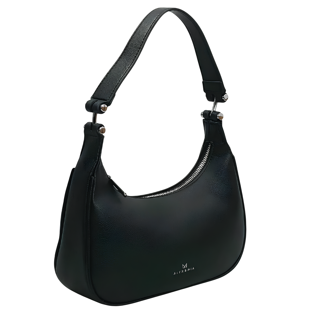 Жіноча сумка Alex&Mia з одним відділенням на блискавці Чорний (CD-9128) - фото 2 Жіноча сумка Alex&Mia з одним відділенням на блискавці Чорний (CD-9128) - фото 2