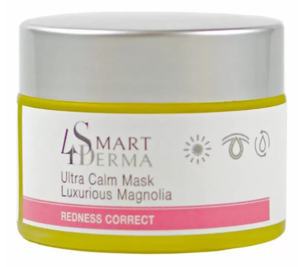 Маска інтенсивна зміцнююча Smart4Derma Ultra calm luxurious magnolia Redness Corect 50 мл (14961875)